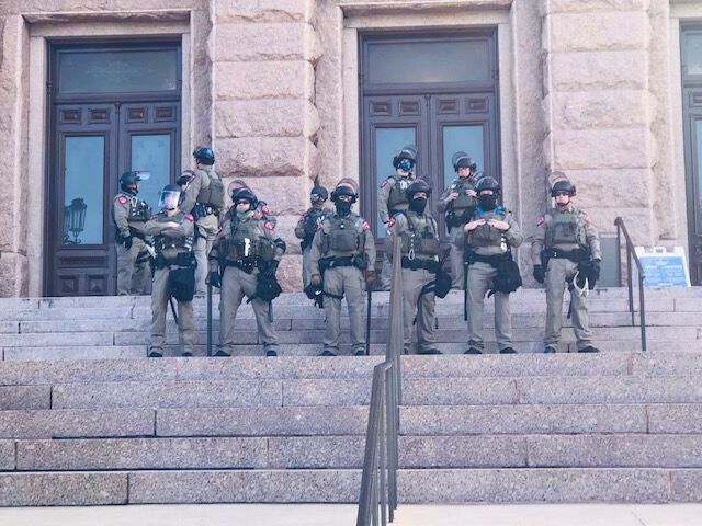 Texas DPS at Capitol